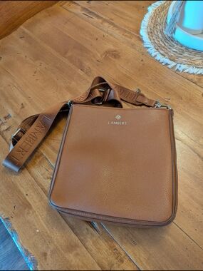 Lambert × The Natalia vegan leather crossbody bag